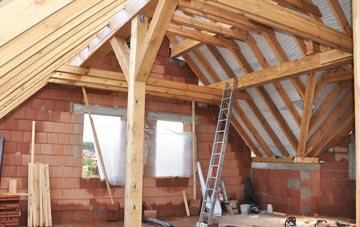 River Bank attic trusses