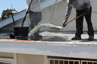 River Bank flat roofing repair